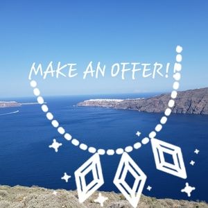 Make an offer. All reasonable offers are welcomed